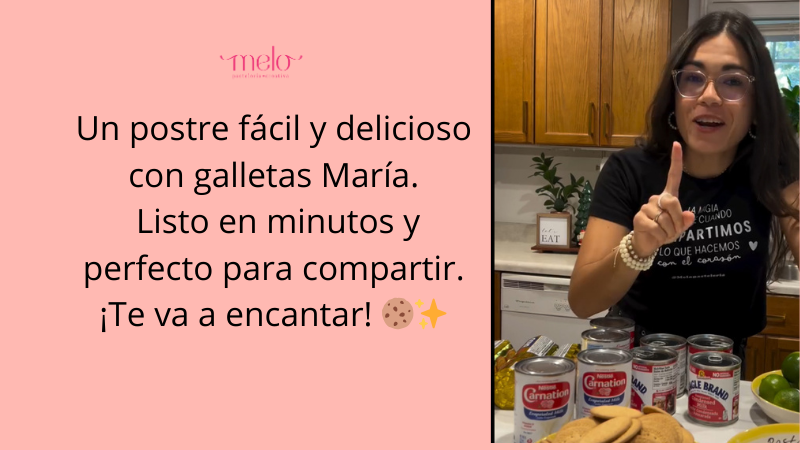 Postre divino, rápido y con pocos ingredientes😍